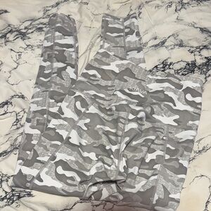 Gray Camo Leggings